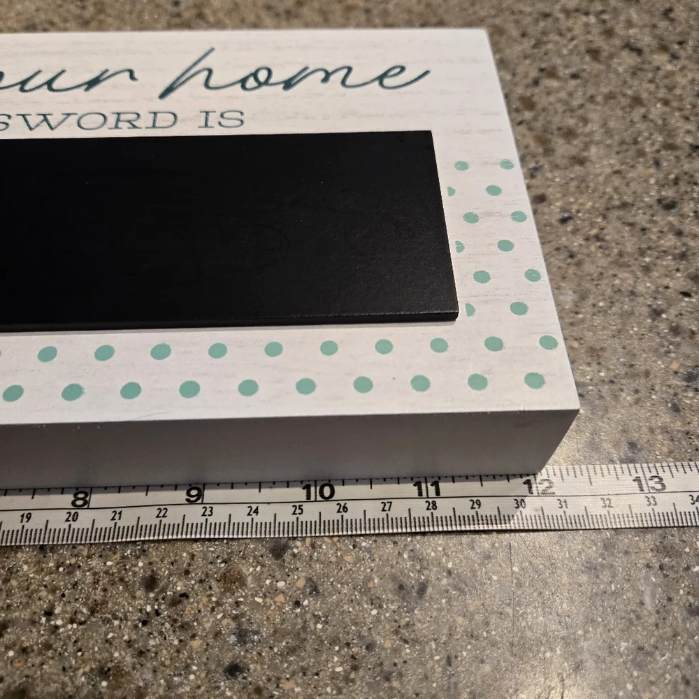 Welcome to Our Home WiFi Password Sign